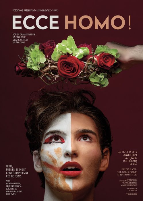 Affiche pièce de théâtre Ecce Homo